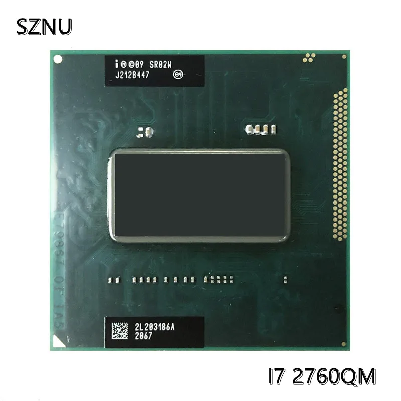 

Intel Core i7-2760QM i7 2760QM SR02W 2,6 Quad-Core 6 45 G2 / rPGA988B