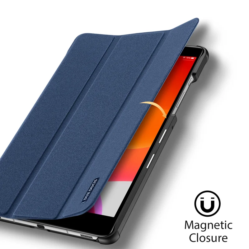 DUX DUCIS, тканевый кожаный чехол для samsung Galaxy Tab S6, Роскошный ультра тонкий флип-чехол с подставкой для samsung Galaxy Tab S6 10,", Чехол