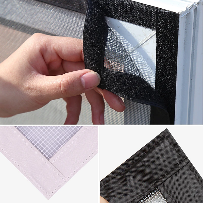 Пользовательские домашние анти москитные экраны экрана Марля липучка