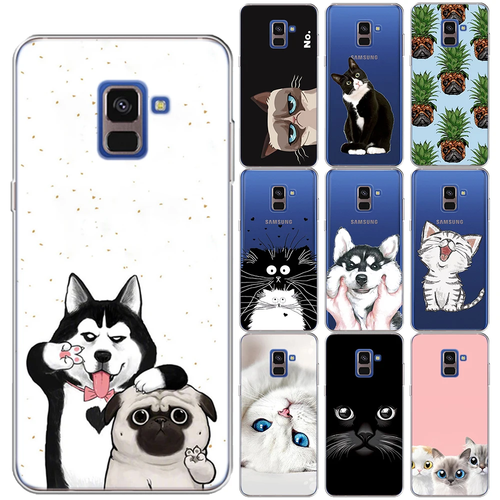 Мягкий чехол для Samsung Galaxy A6 A8 Plus A9 A7 2018 A3 A5 2017 A10 A20 A30 A40 A50 A60 A70 A80 A90|Бамперы| |