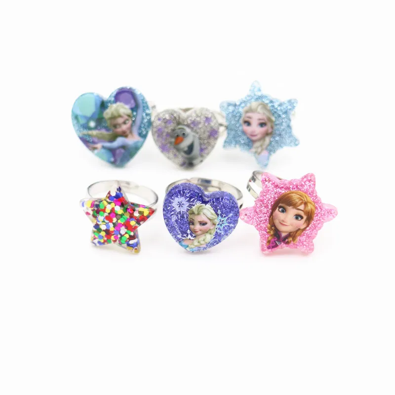 6 шт. Disney Платье принцессы Эльзы и Анны из мультфильма Холодное сердце Для детей с