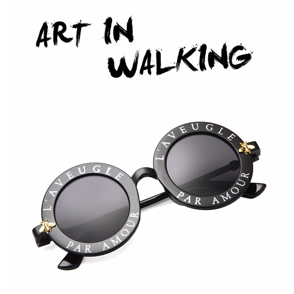 Новые Ретро Круглые Солнцезащитные очки женские брендовые дизайнерские