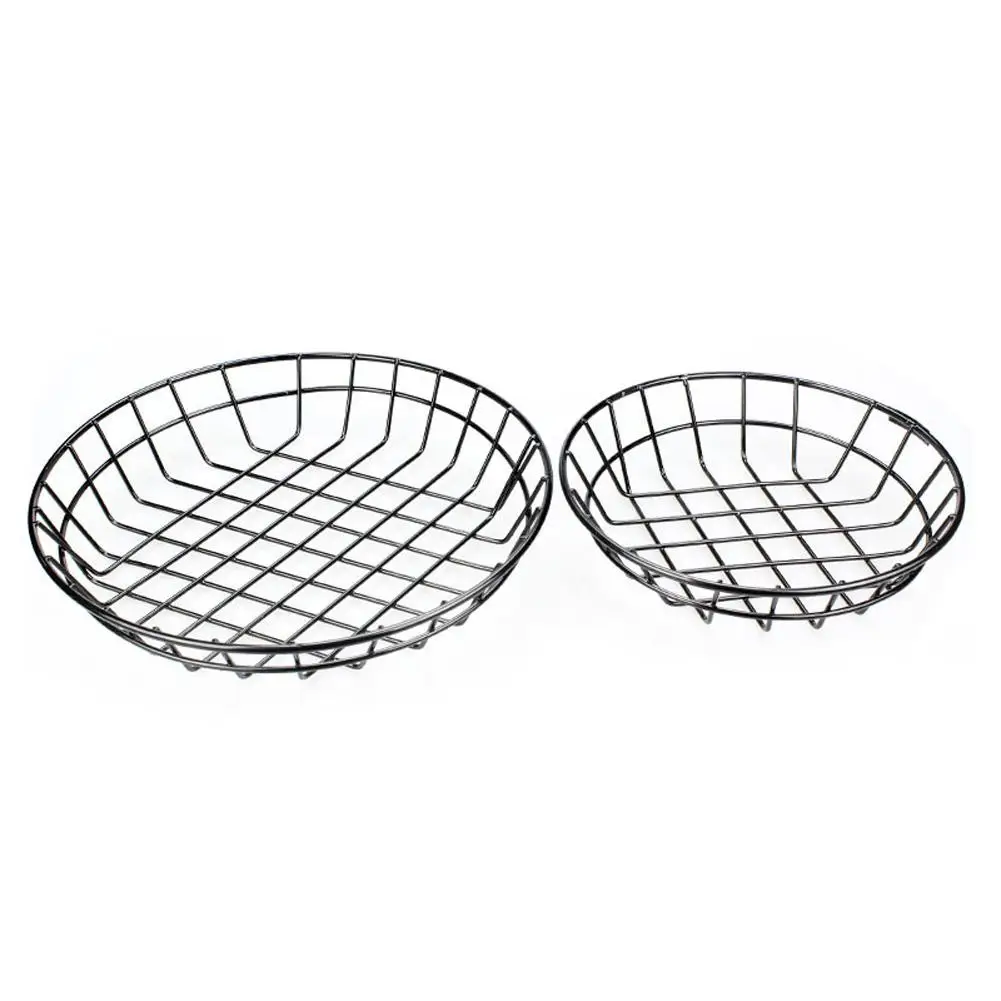 Быстро Еда корзины картофеля фри Органайзер металлическая сетка для фритюра