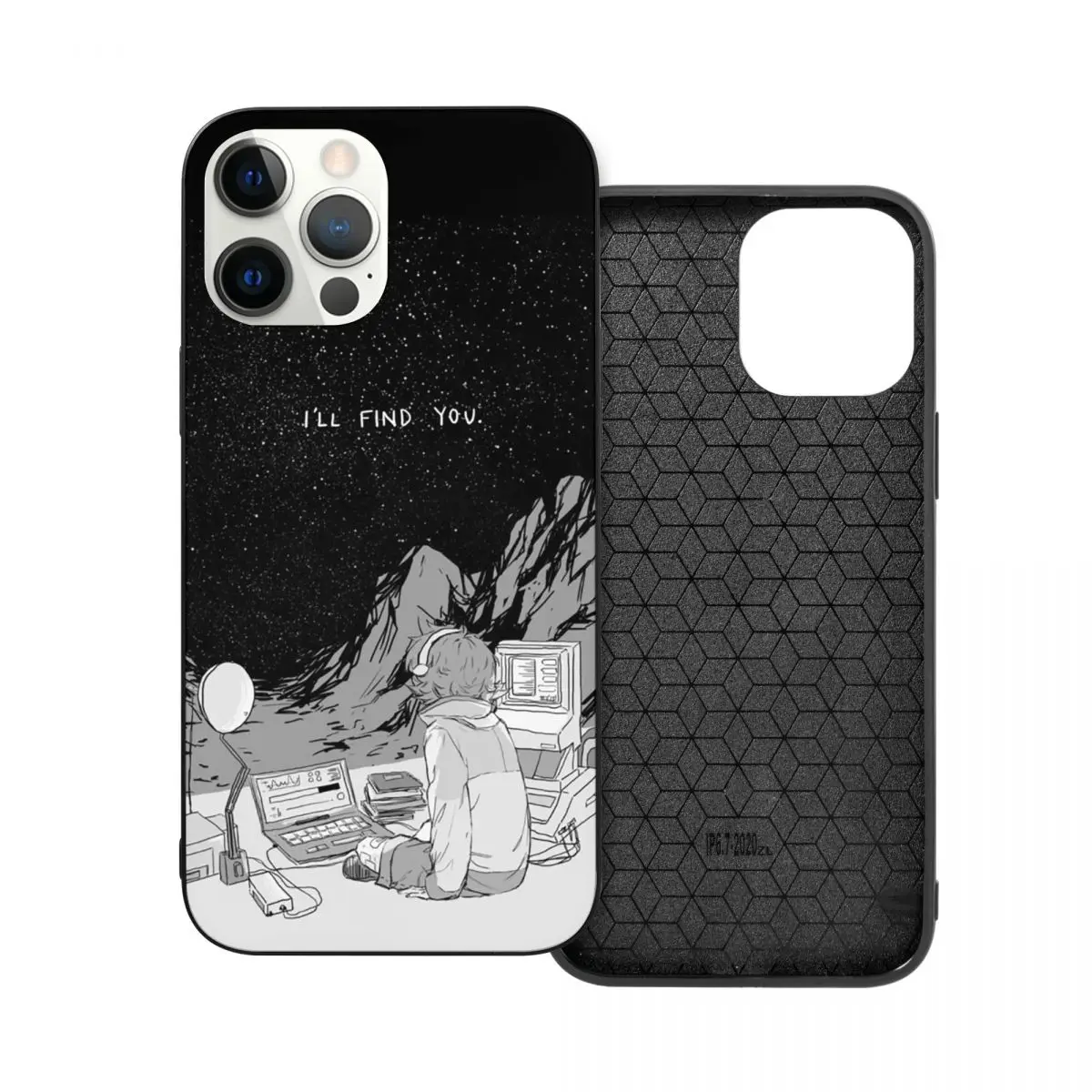 

Voltron Pidge Gunderson Black And White PC Glass TPU Phone Case for iPhone 12 11 Xs Xr X Pro Max Mini 7 8 Se2 Plus 6 6S