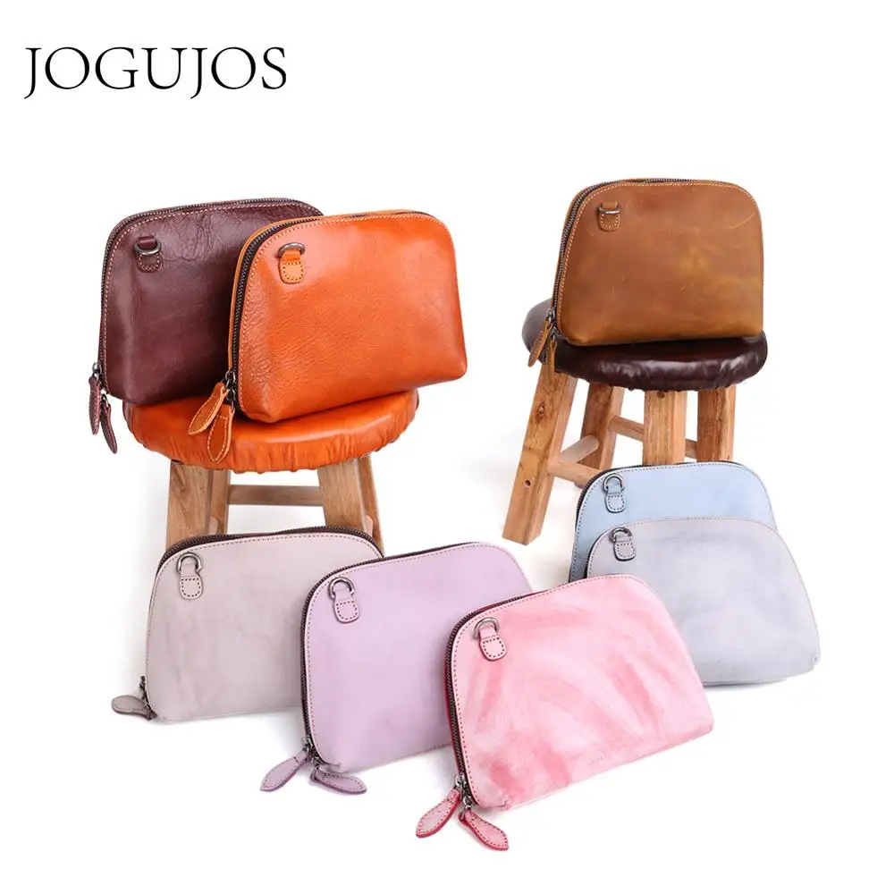 JOGUJOS модная женская сумка-мессенджер из натуральной кожи сумка через плечо