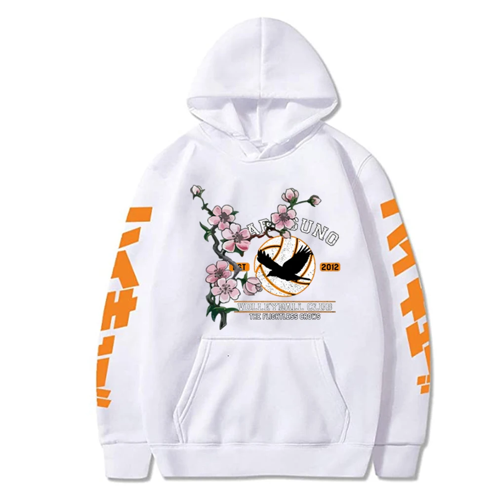 

Мужские толстовки Аниме Haikyuu пуловеры толстовки свитшоты хип-хоп уличные Топы