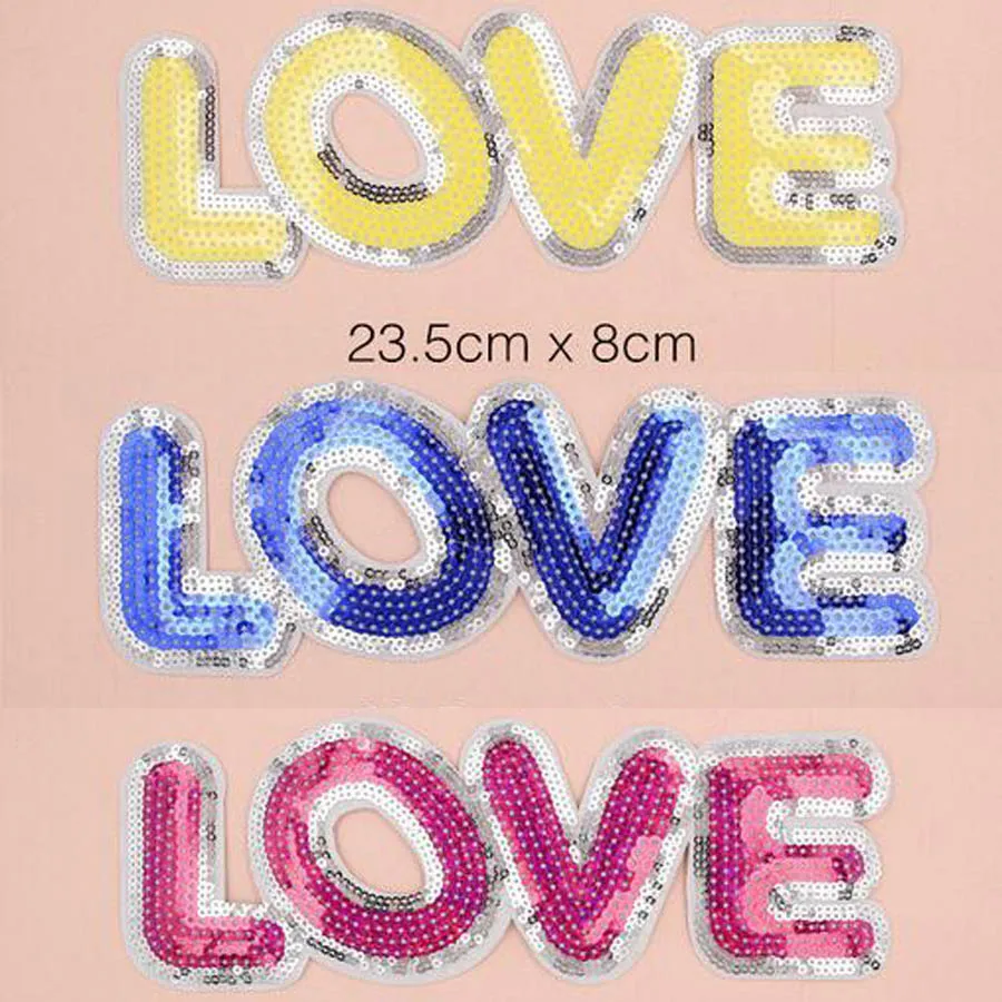 Пайетки вышитые патчи для глаз наклейки одежды сумки Пришивные термоклейкие на