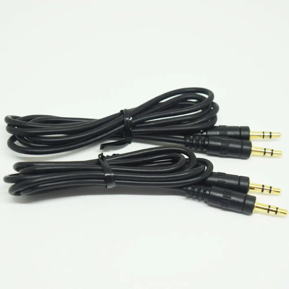 

1pc 1M/3.3FT Gold Plated 3.5mm 1/8" Stereo Male to Male Stereo Aux Audio Cable