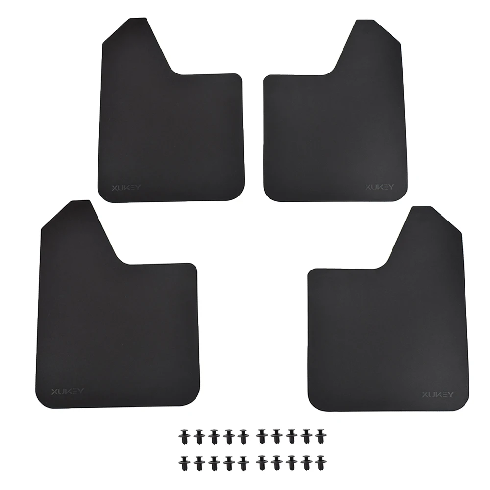 4pcs-set Black Для Honda Civic type R type-S GX Mugen Si EK9 EP3 FD2 FN2 RR RC GT FK2 FK8 Брызговики - Цвет: 4pcs-set Black