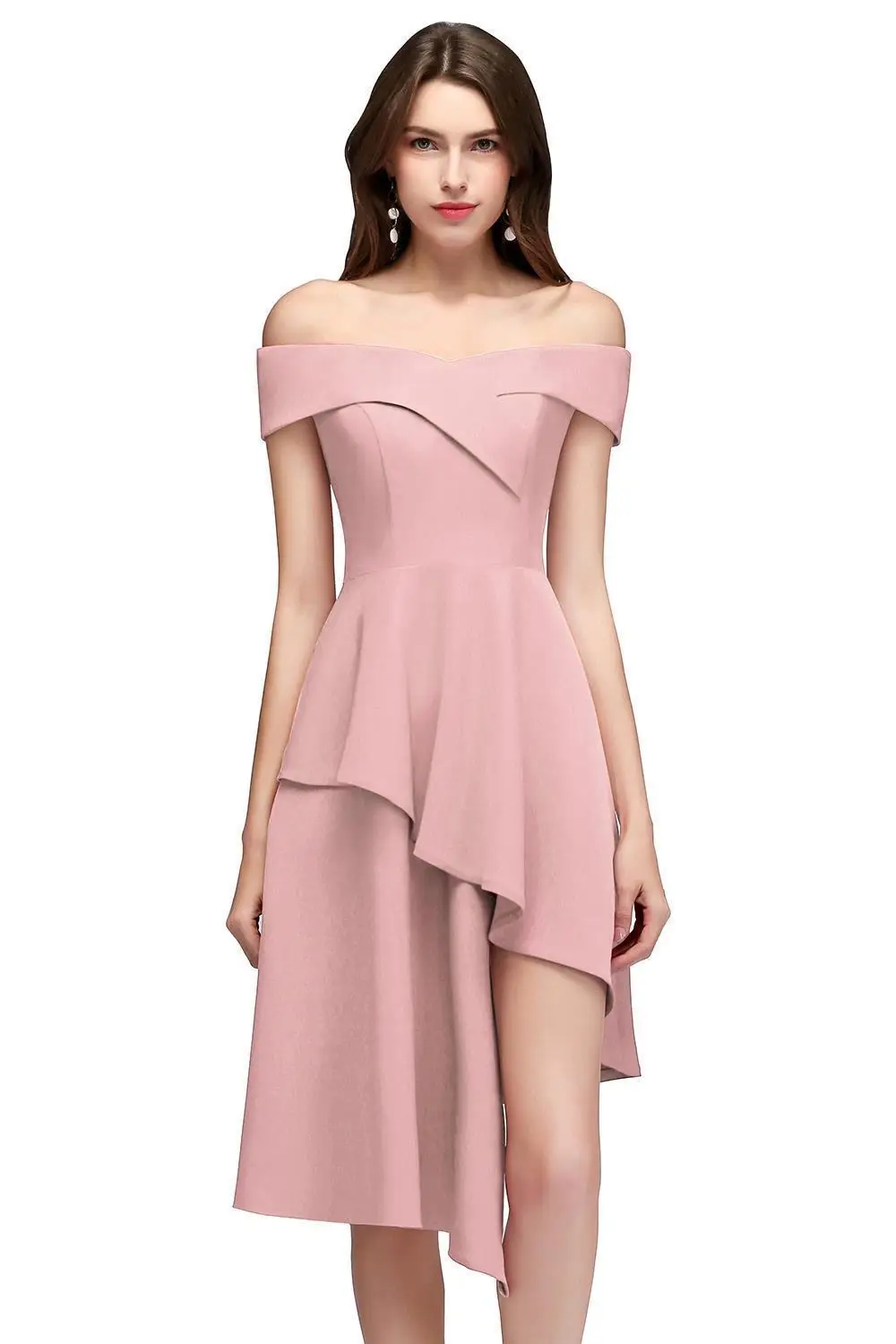 Летнее пляжное платье FATAPAESE для девушек праздничное с открытыми плечами одежда