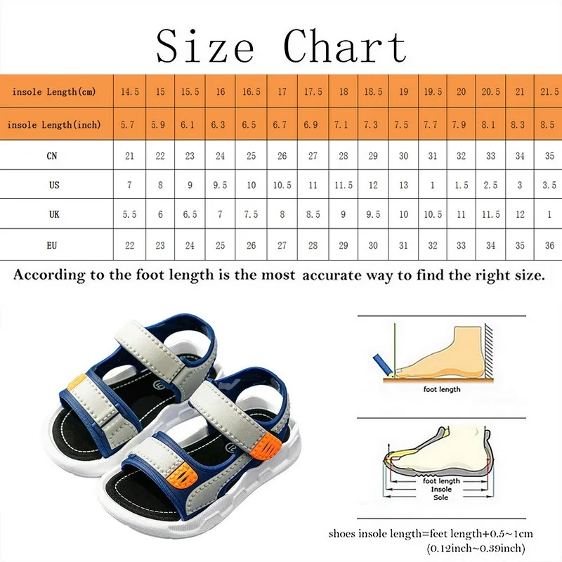 

2021 Summer Boys Sandals Kid Sandals Children Shoes Cut-outs Rubber School Shoes Breathable Open Toe Casual Boy Sandal