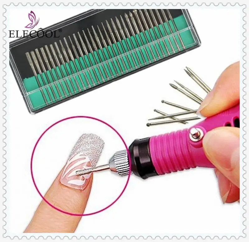 30 шт. 3 мм фрезы для ногтей шлифовальные ленты электрической машинки маникюра