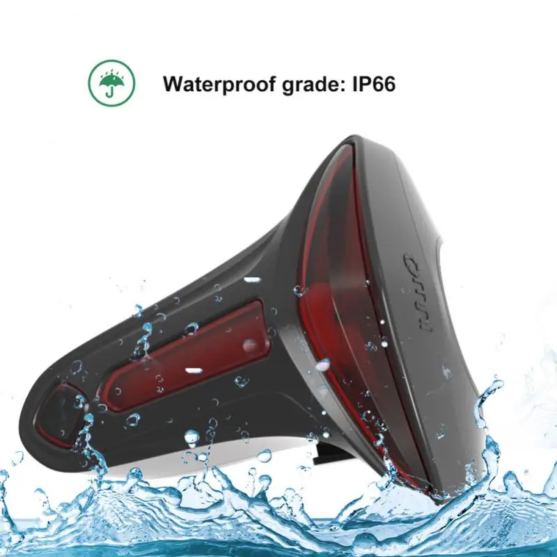 

Waterproof Bicycle Smart Auto Brake Sensing Tail Light LED Taillamp Charging Cycling Taillight Bikes Rear Lamp Bike Accessories