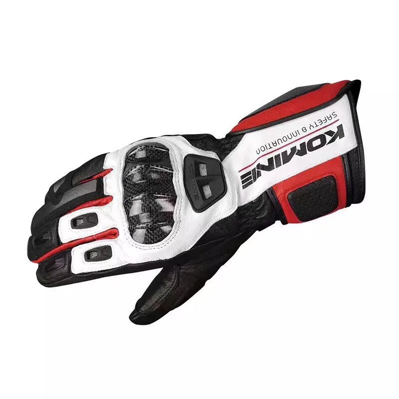 

New Arrival!Komine GK 198 Carbon Protective Touchscreen Glove Motorbike Motorcycle Leather Gloves