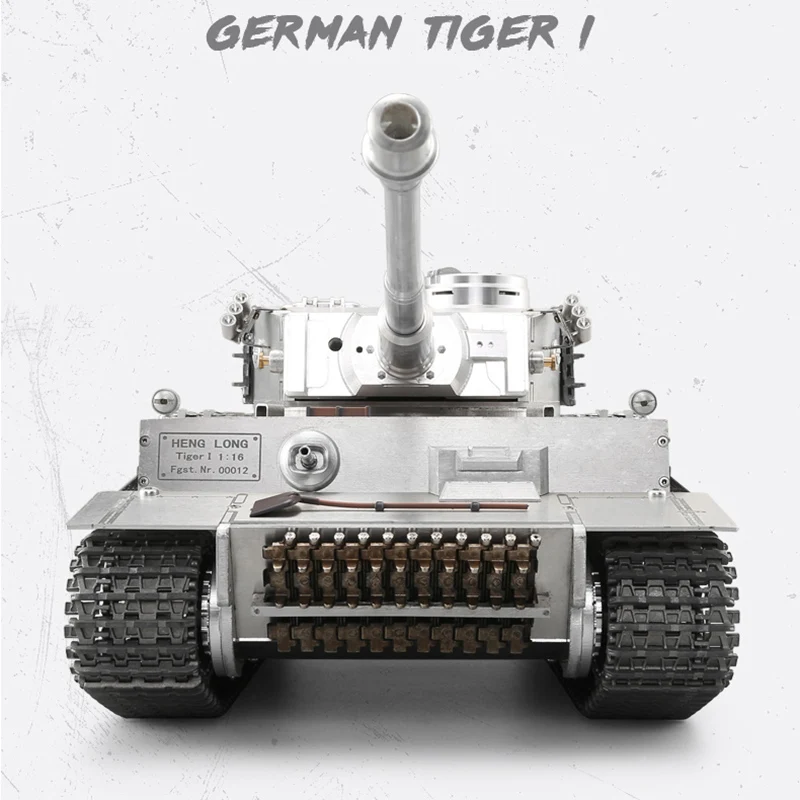 Henglong 1/16 Модернизированный металлический немецкий танк Tiger I RTR rc 3818 Pro модель