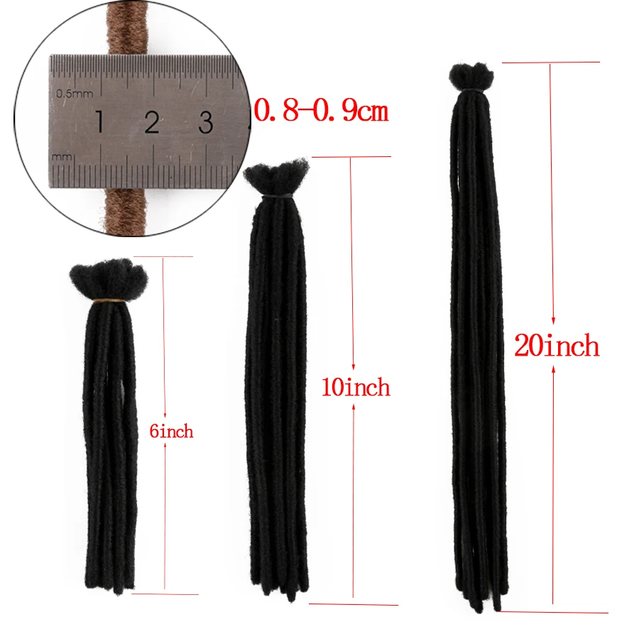 Alileader 6 дюймов короткие косички для плетения крючком высококачественные