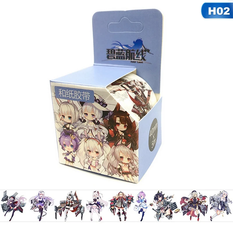 

40mm*5m Anime Toilet-Bound Hanako-kun Anime Washi Tape Adhesive Tape DIY Scrapbooking Sticker Label Masking Tape