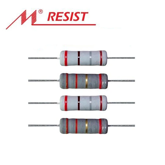 4pcs/lot Germany Mundorf Mcap non-inductive fever metal film resistor 5W series watt divider resistor free shipping