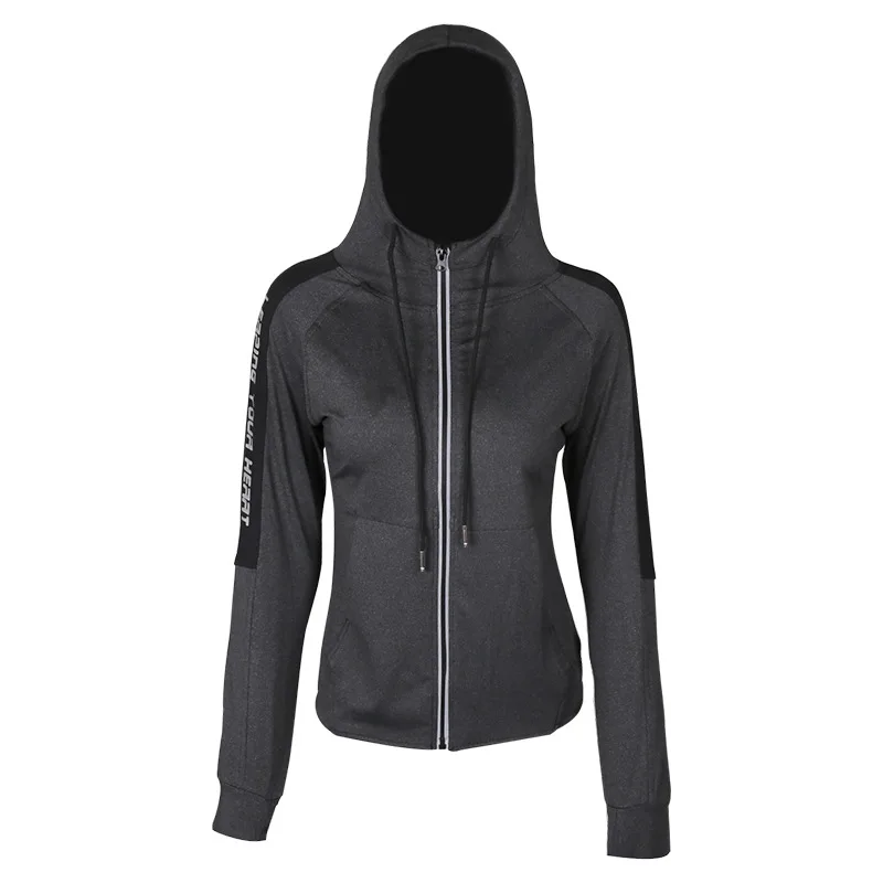 

Autumn Men Sportswear Sweatshirt Quickly Dry Long Sleeve Hooded Hoodie Sport Jerseys Running Jogger Fitness Gym Casual Jacket