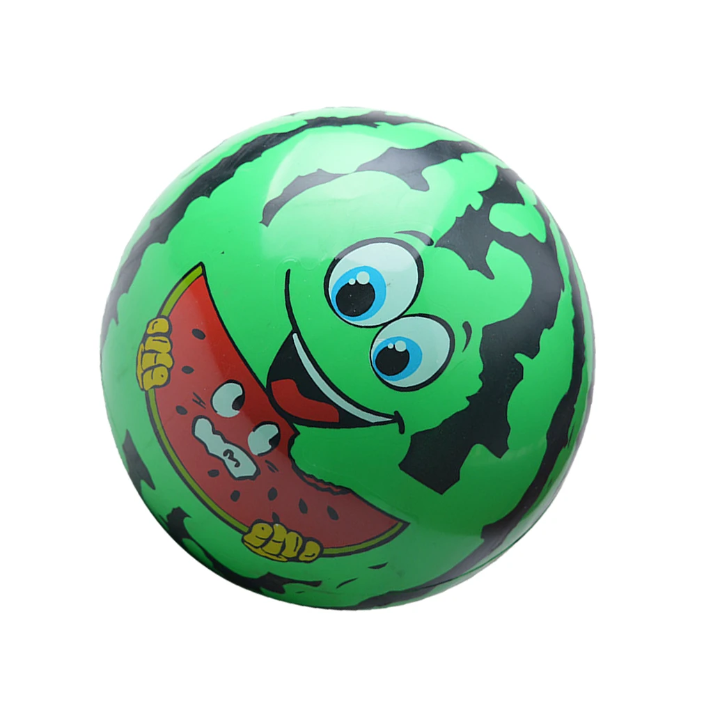 Надувной надувной шар для пляжного бассейна с изображением арбуза и лица 8 66