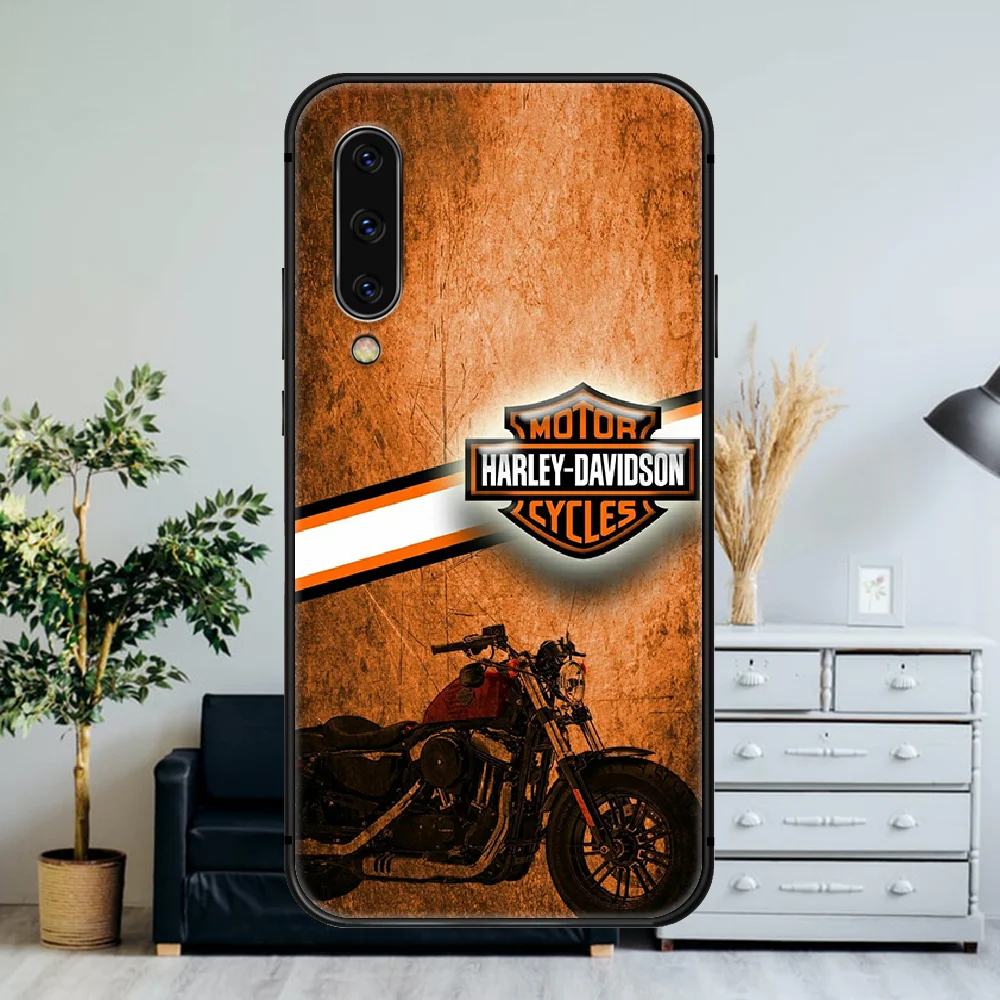 

Harley Davidson Motorcycle Phone Case For Samsung Galaxy A 3 5 7 8 10 20 20E 21S 30 30S 40 50 51 70 71 black Cover 3D Coque