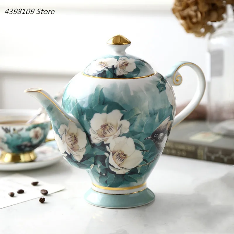 Кофейник из костяного фарфора в британском ретро-стиле кофейник китайском стиле