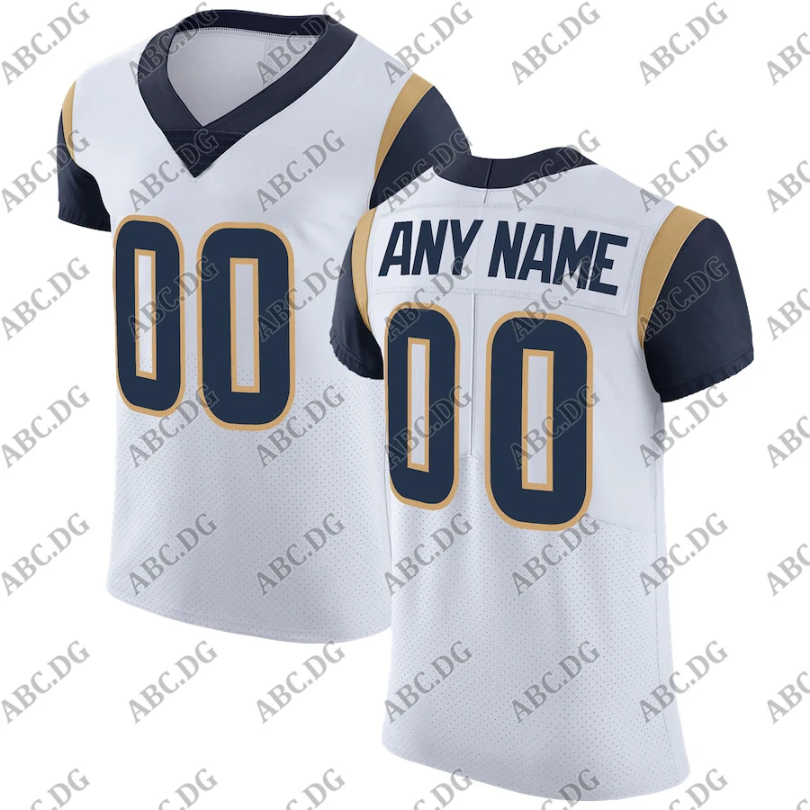 

Customized Stitch Jersey Men Women Kid Youth Los Angeles White Vapor Untouchable Custom Elite Jersey Any Name Any Number