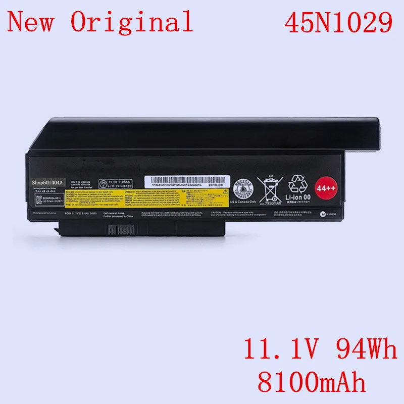 Новый оригинальный литий-ионный аккумулятор для ноутбука 45N1028 45N1029 для LENOVO Thinkpad X220 X220i X220S X230 X230I 11,1 V 94Wh 8100mAh