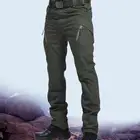 Брюки-карго мужские тактические, эластичные брюки в стиле милитари, со множеством карманов, повседневные зауженные штаны, 5XL, весна-осень