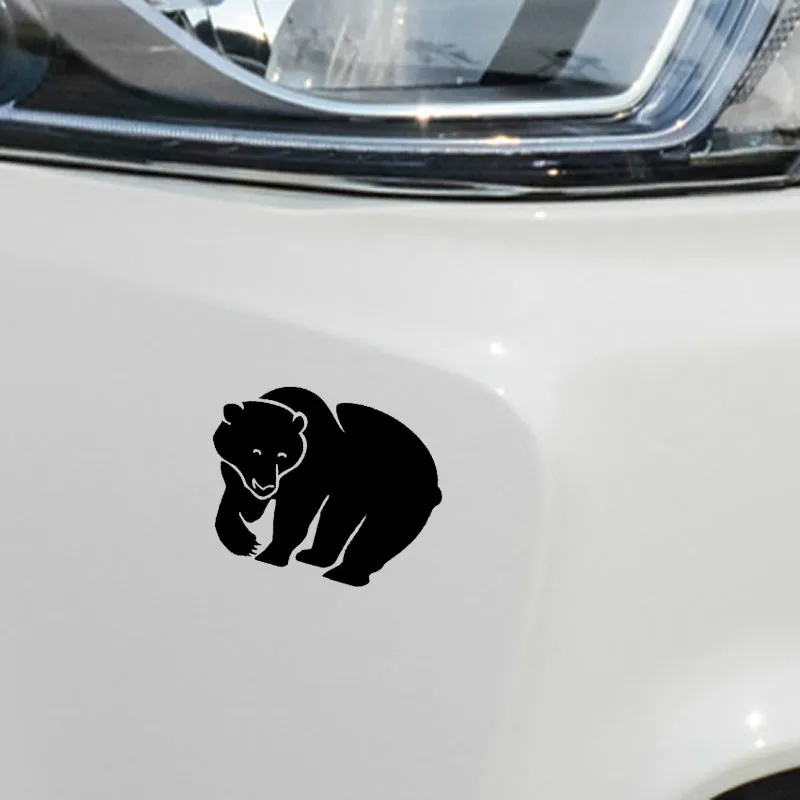 Nteresting Polar Bear для Авто/бампера/окна виниловая наклейка наклейки DIY Декор