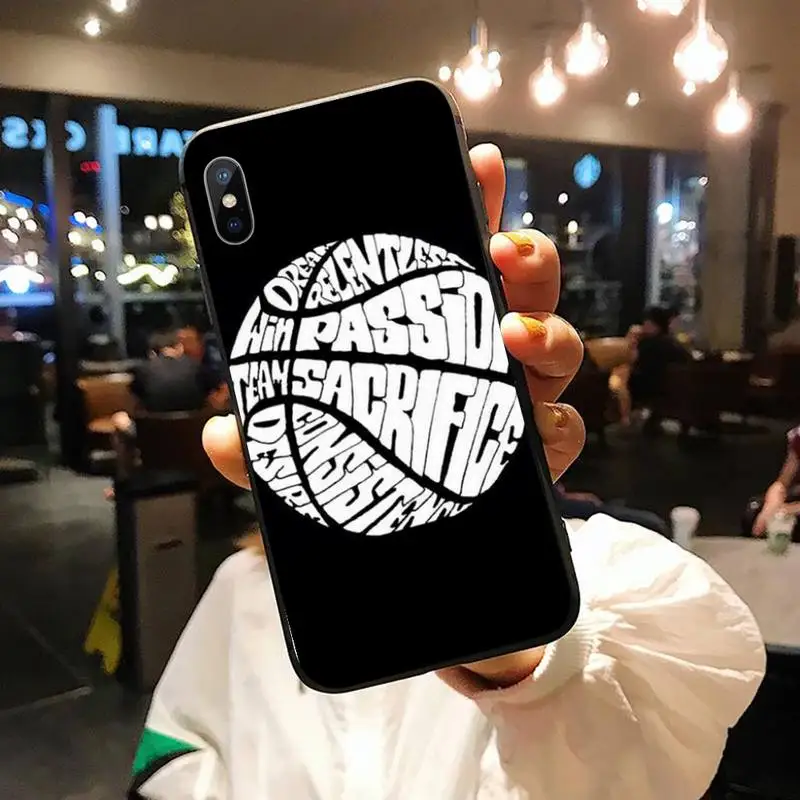 

Sport Love Basketball Texture pattern luxury mobile coverPhone Case for iPhone 11 12 pro XS MAX 8 7 6 6S Plus X 5S SE 2020 XR