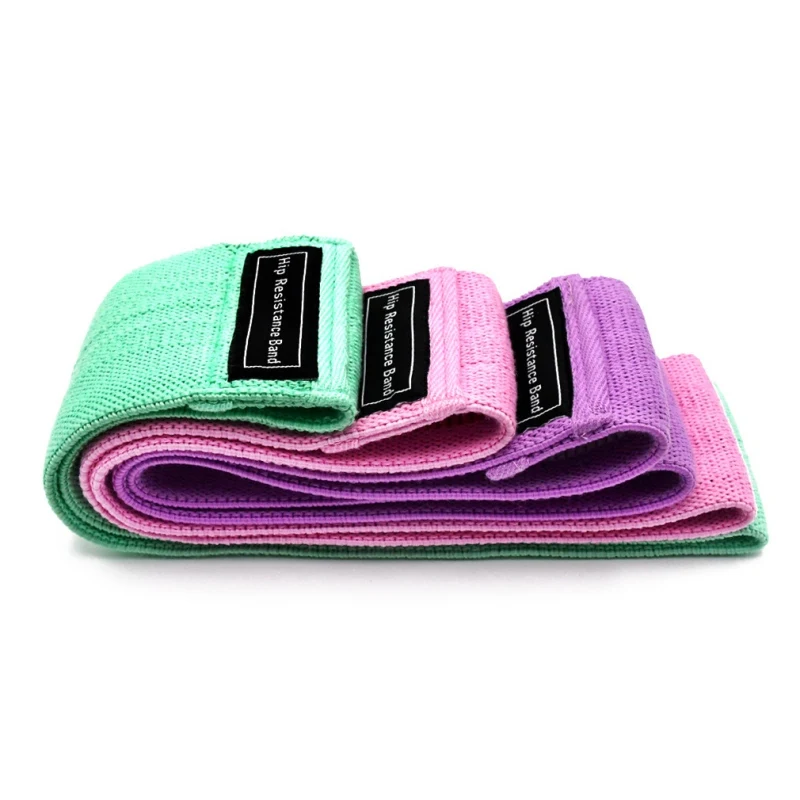 Лента трофей унисекс эластичная лента с круглыми петлями для фитнеса и