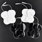 20 Вт, 30 Вт, 50 шт. силиконовые гелевые подушечки для десятки единиц замены электрода колодки для цифровое терапевтическое оборудование терапия Массаж колодки