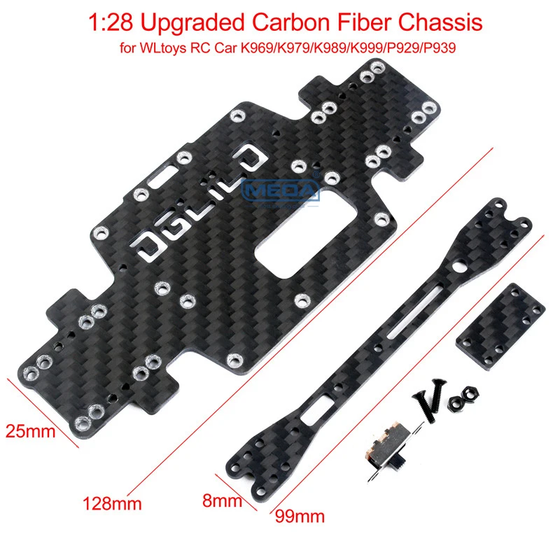 WLtoys RC автомобиль 284131 оригинальные запасные части 1:28 винт с шаровой головкой