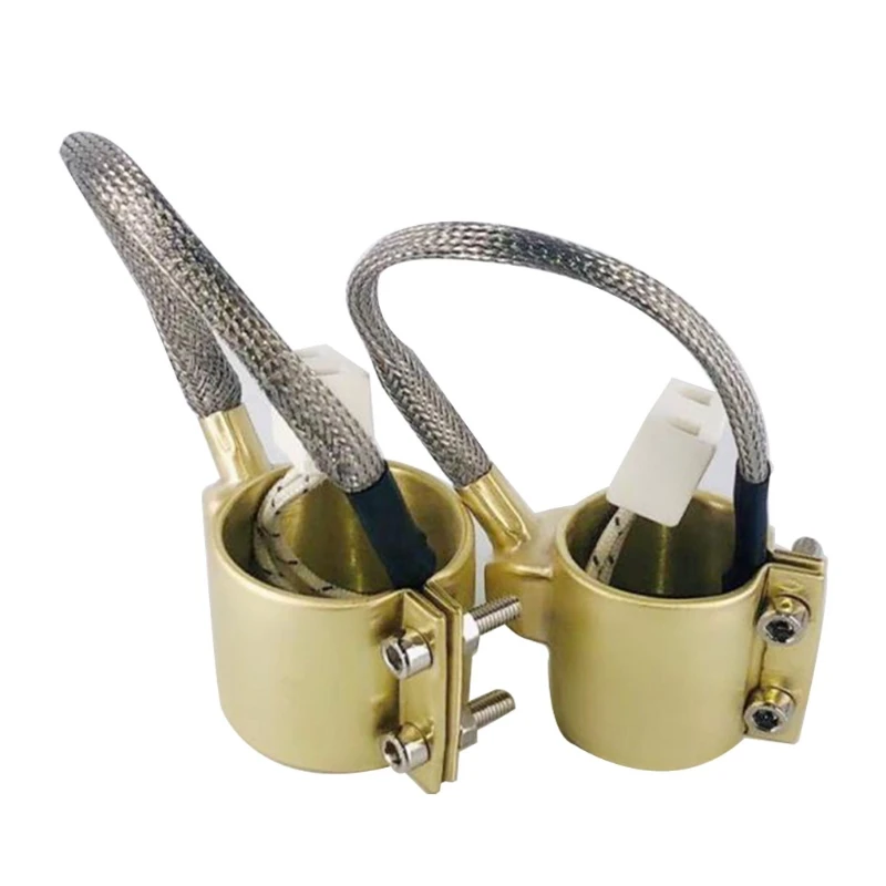 Электрический медный бочонок 42x50 мм 220 В 280 Вт латунный обогреватель для