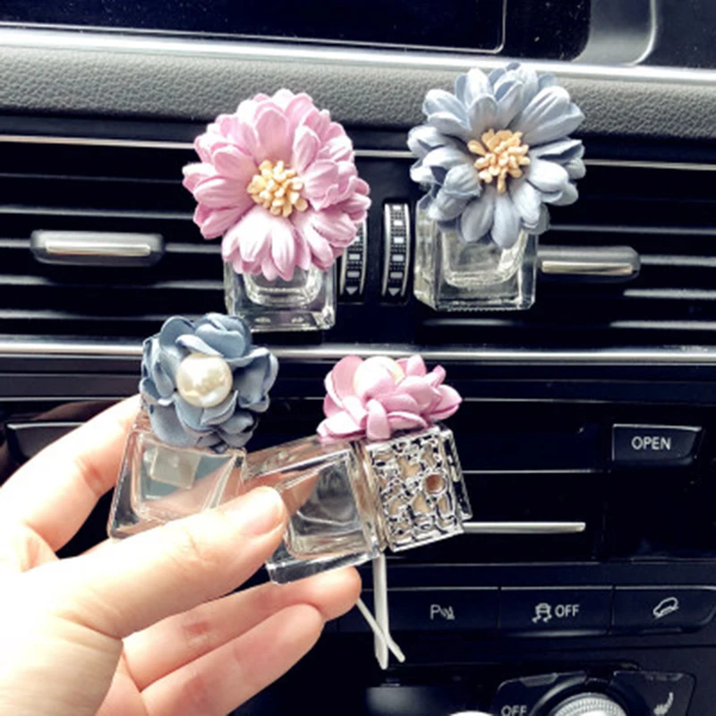 Автомобильные флаконы для духов стеклянные баночки освежителей воздуха пустые