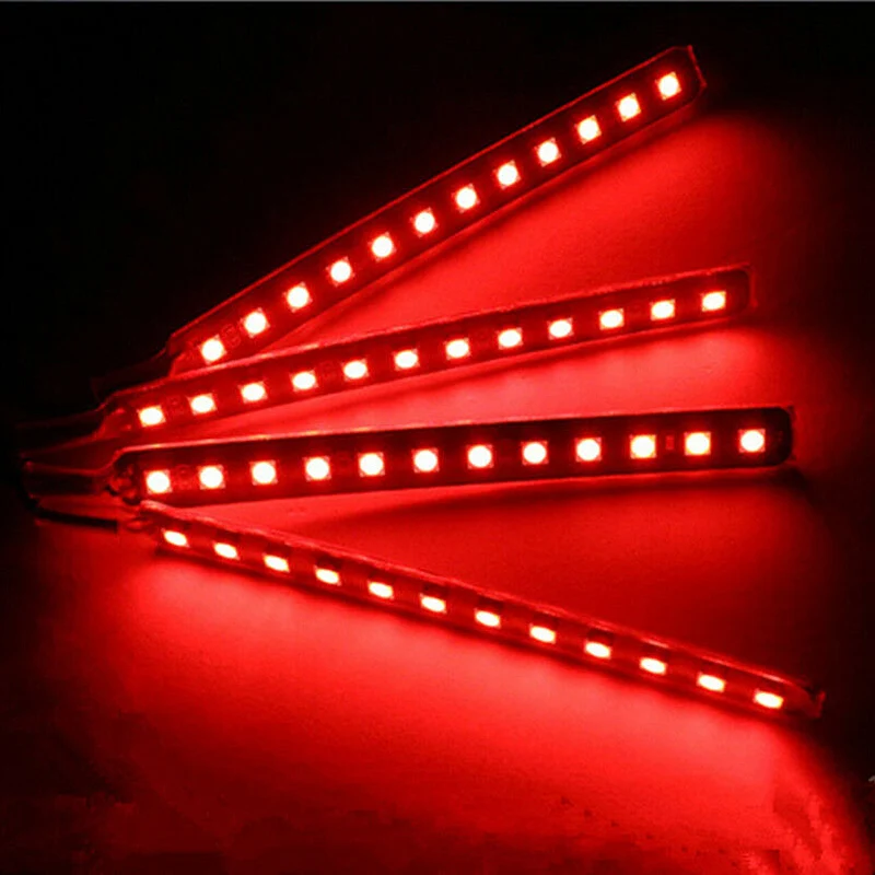 

12LED Car Cigarettelighter Plug Car Footwell Atmosphere Light Lamp Decor