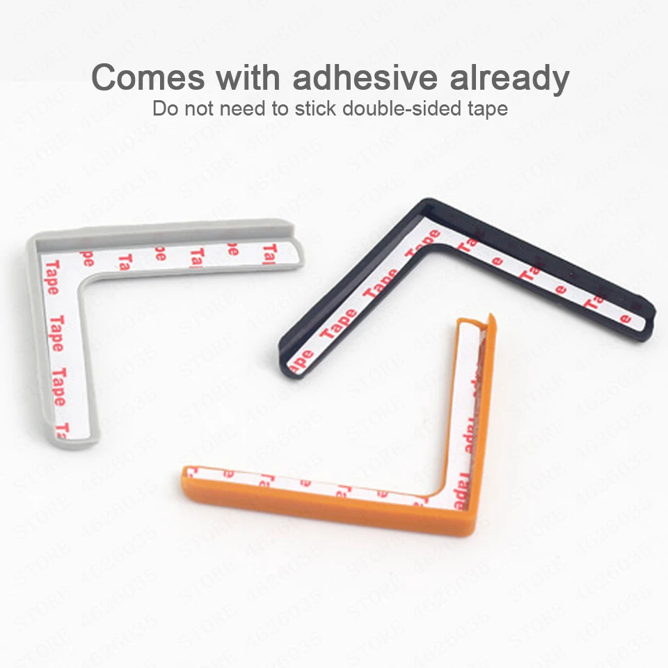 4 шт. силиконовых кейсов Безопасность окна анти ударная головка защитный угол