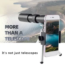 ARCTIC P9 MILITARY TELESCOPE 4k 10-300x40mm Super Telephoto Zoom Monocular Telescope with Tripod Clip Mobile Phone Accessories