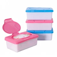 1pc dry wet tissue paper box stroller portable plastic baby wipes napkin press tissue case holder container baby care