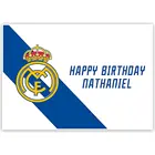 Баннер на день рождения Реал Мадрид