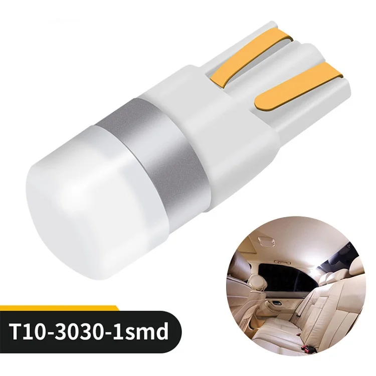 OKEEN автомобиля T10 Led Canbus 6000K белый T10 w5w светодиодные лампы Led DRL поворотные парковочные Ширина укрыты внутренной сводной светильник для чтения настольная лампа 12V автомобильный Стайлинг