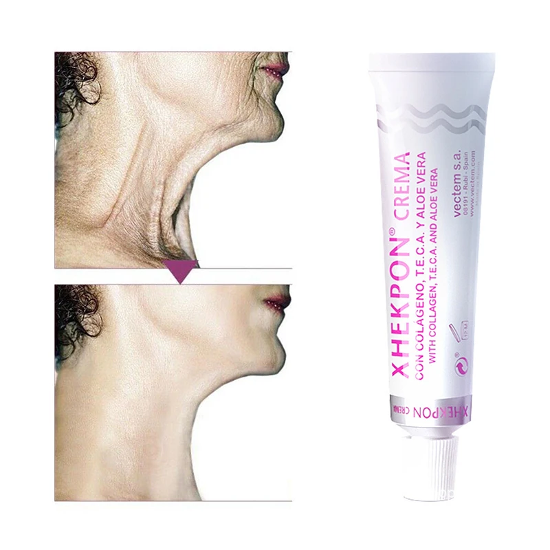 

XHEKPON Face And Neck Cream Moisturizing Brightening Shrink Pore Lift Firming Wrinkle Smooth Anti Aging Whitening Cream 40ml