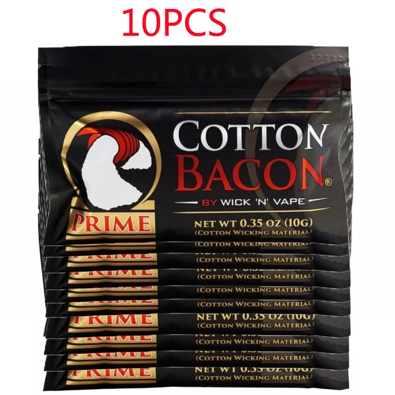 Высококачественная электронная сигарета для бекона из 100% хлопка колба молния 2 0