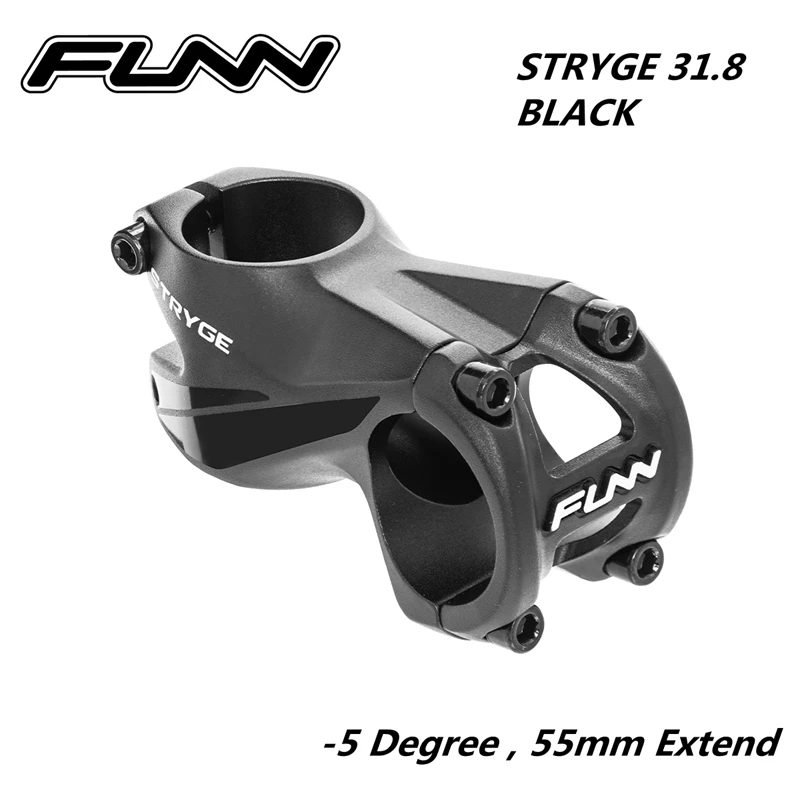 Вынос штока горного велосипеда FUNN STRYGE 3D зажим для из сплава-5 градусов 55 мм