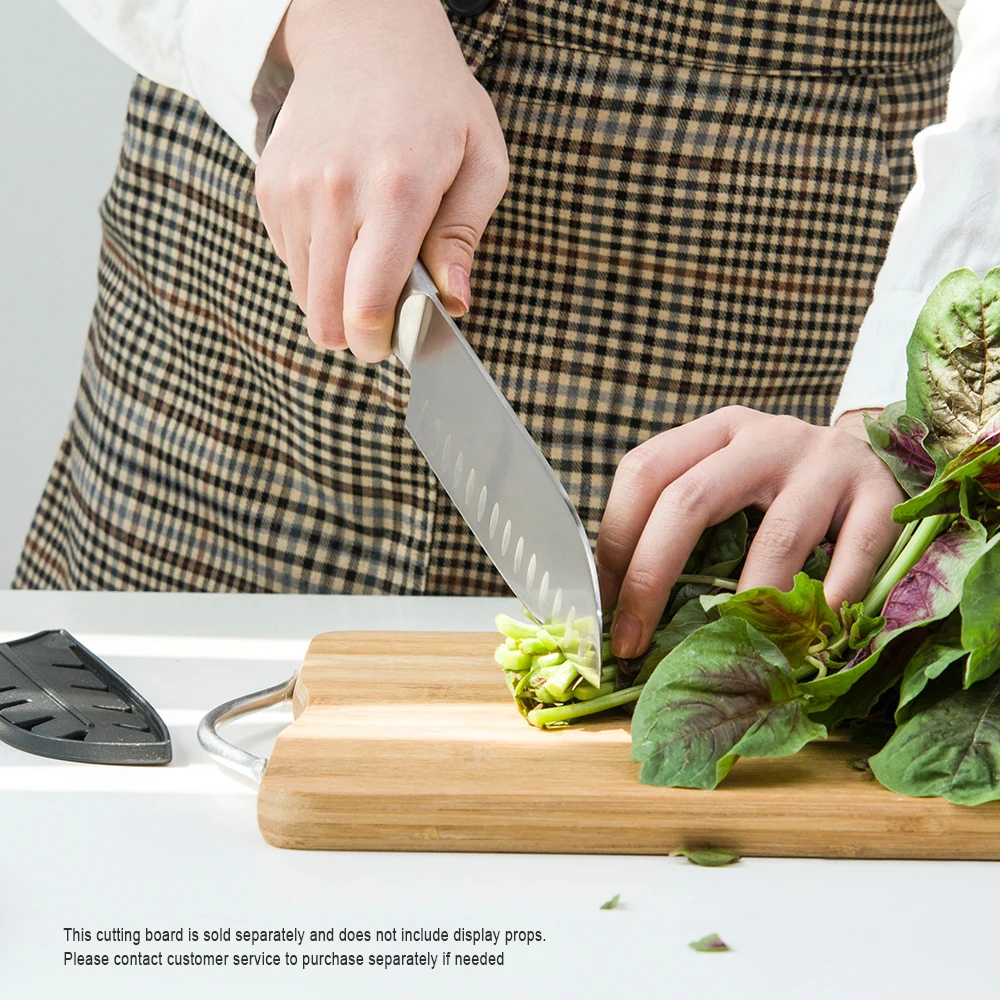 Бамбуковая разделочная доска безопасная прочная деревянная кухонная полезные