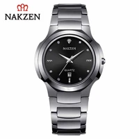 nakzen quartz men watch luxury business wristwatch life waterproof clock montre homme diamond watches gifts for men reloj hombre