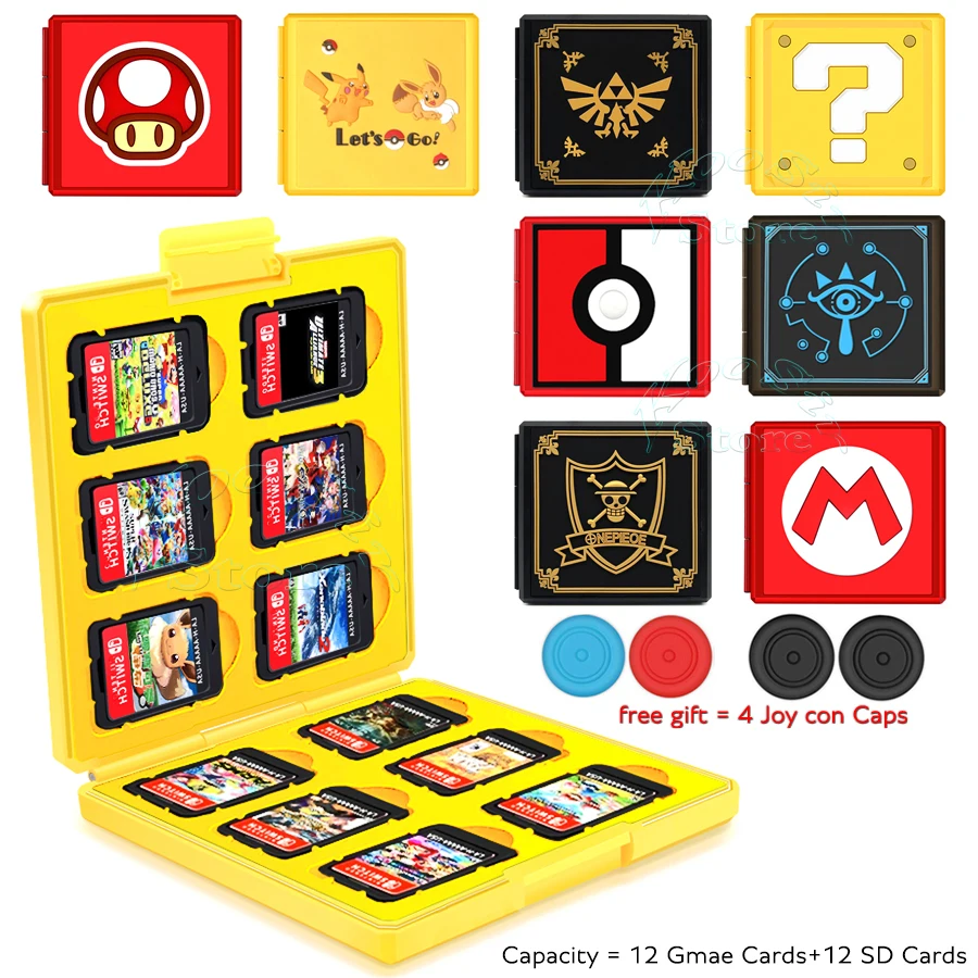 Портативный чехол-книжка для Nintendo Switch игровая карточная коробка Nitendo NS чехол