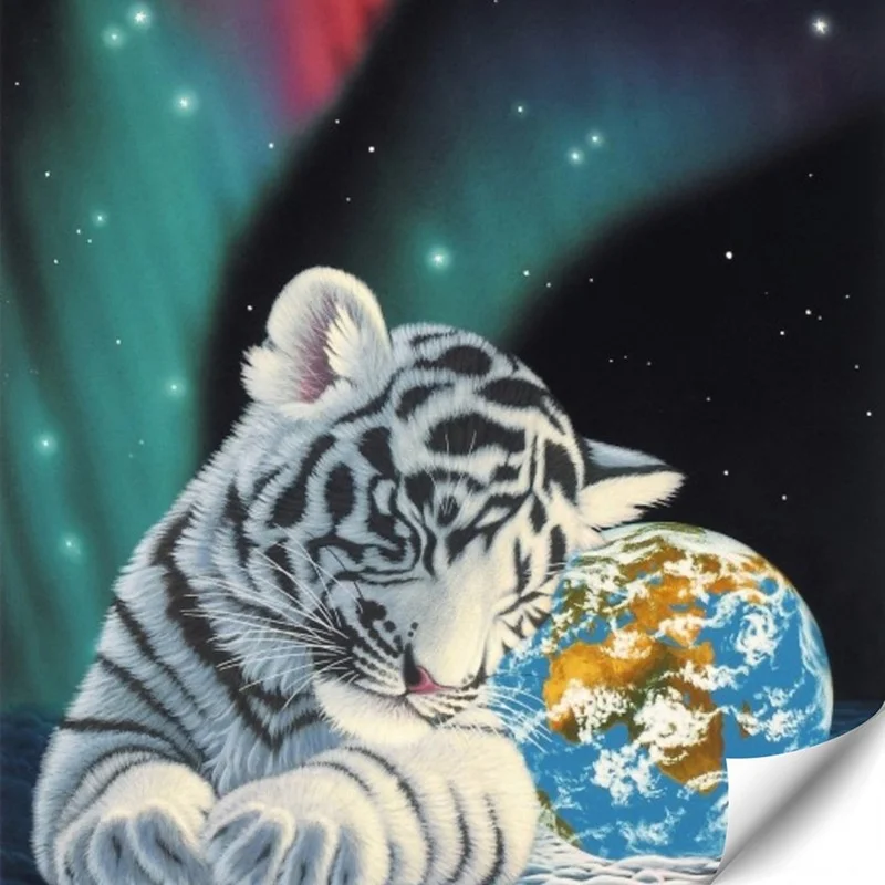 

Puzzle Tigers 1000 Pieces Adult Wooden Learning Puzzle Cartoon Jigsaw Puzzles Children Creative Educational Toys Gifts E5PTG