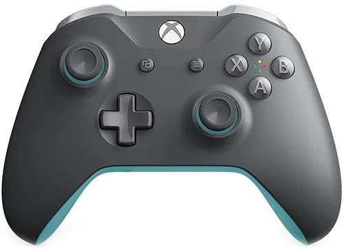 Беспроводной Геймпад для консоли Xbox One Microsoft WL3 00106 Grey/Blue|Геймпады| |